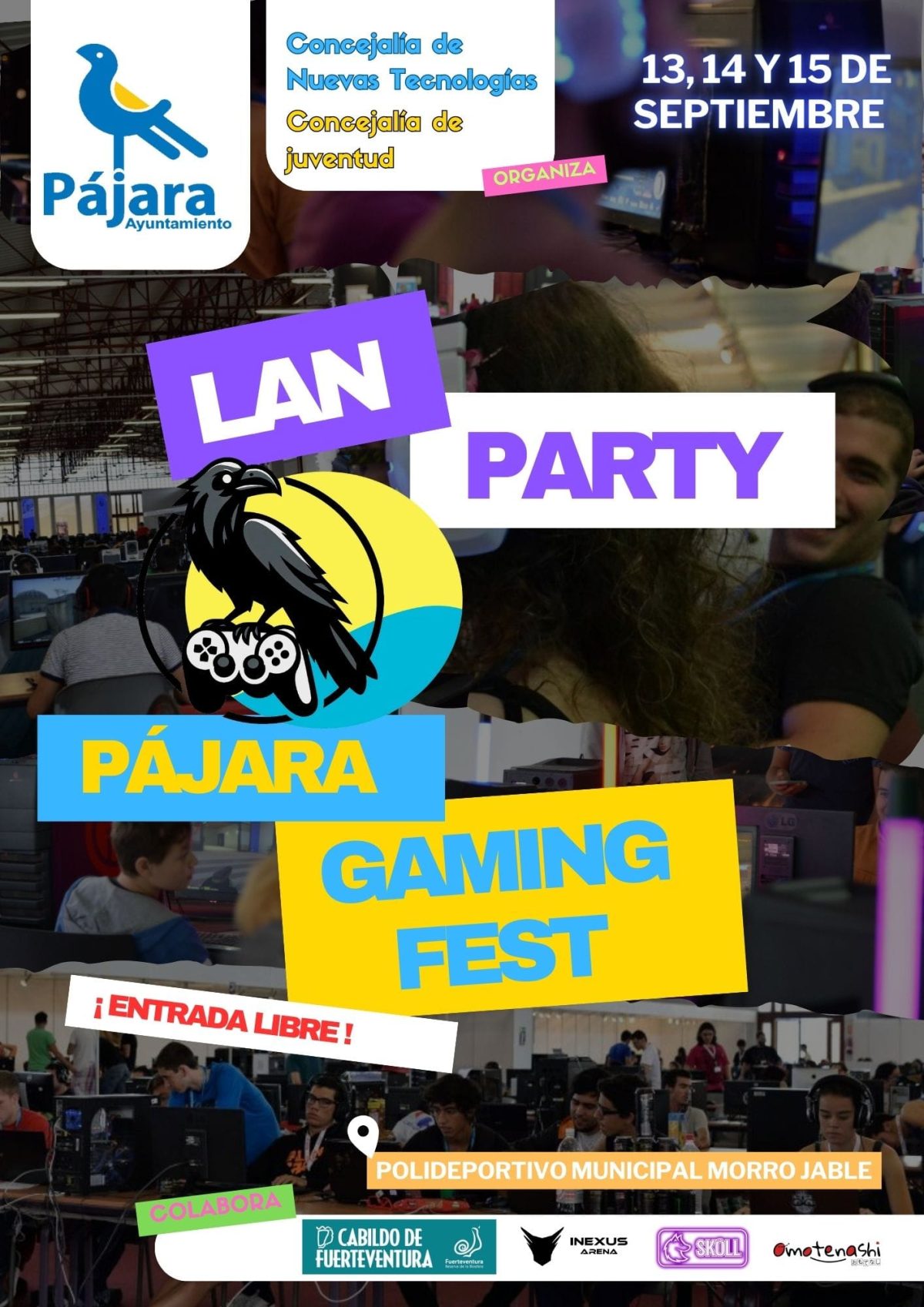 El Ayuntamiento organiza el ‘Pájara Gaming Fest’ tras seis años sin un evento de estas características