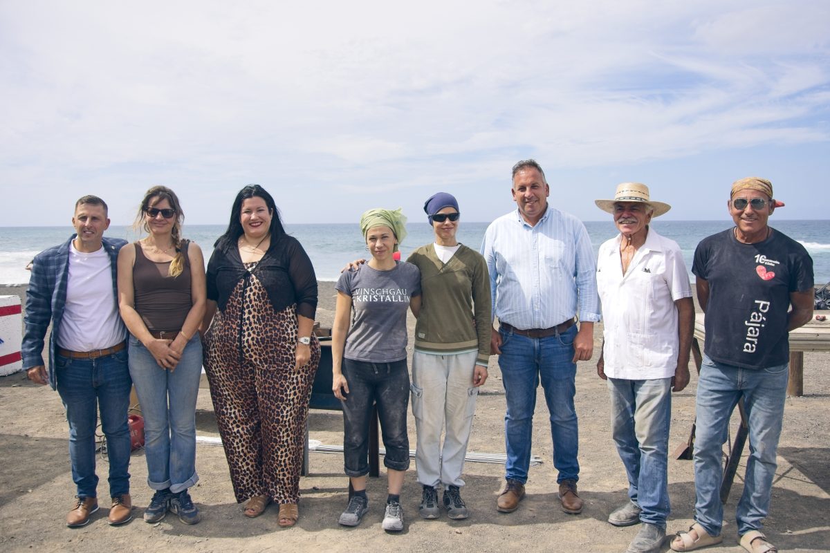 La Playa de Ajuy acoge el ‘XI Simposio Internacional de Escultura Pájara’